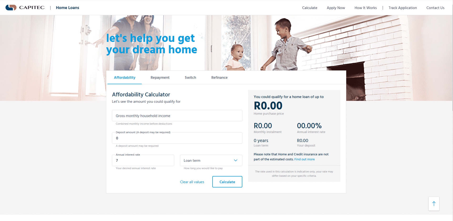 Home loans portal